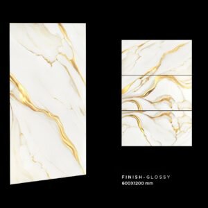 Rextron Gold Tiles 600x1200mm Polished Porcelain Wall & Floor Tile