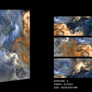 Turkish Multy Tiles 600x1200mm Polished Porcelain Wall & Floor Tile