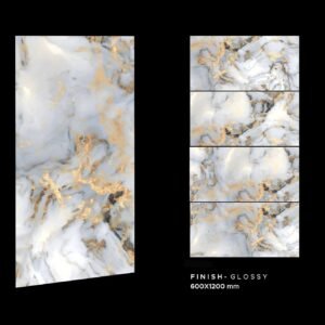 Horizon Gold Tiles 600x1200mm Polished Porcelain Wall & Floor Tile