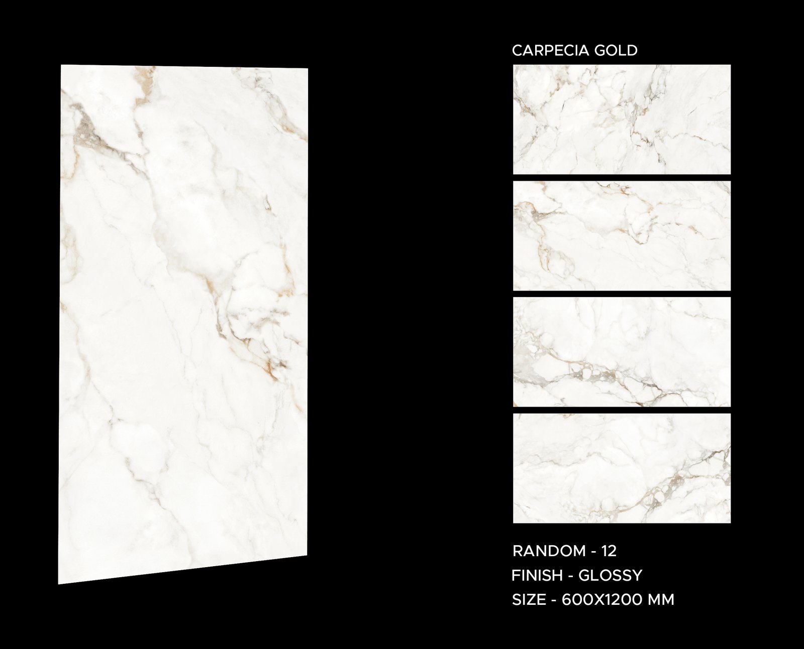 Valencia Gold 600x1200mm Polished Porcelain Wall & Floor Tile - Image 14