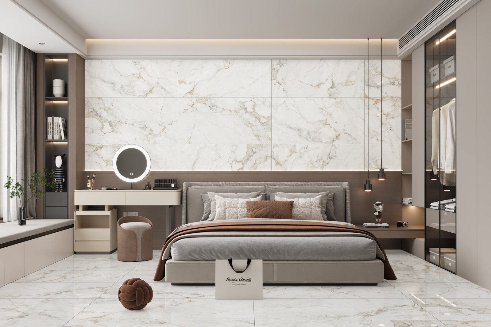 Valencia Gold 600x1200mm Polished Porcelain Wall & Floor Tile