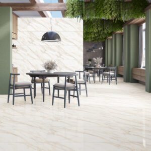 Roca White 600x1200mm Polished Porcelain Wall & Floor Tile
