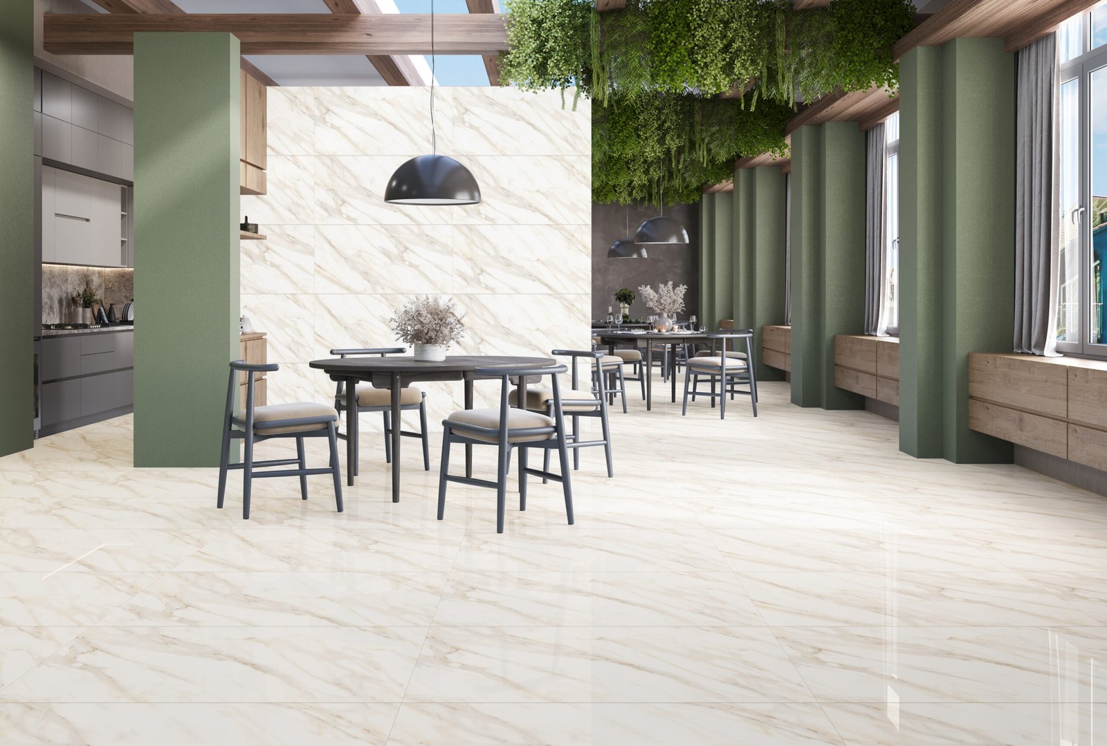 Roca White 600x1200mm Polished Porcelain Wall & Floor Tile