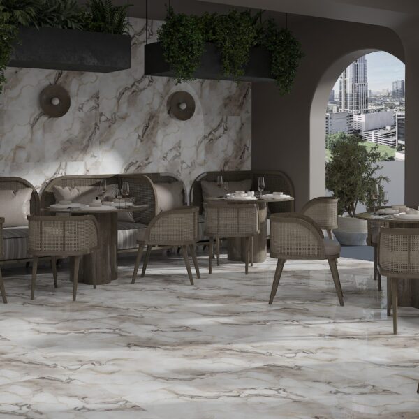 Bendigo Gold 600x1200mm Polished Porcelain Wall & Floor Tile