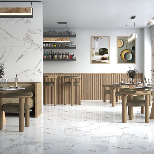 Torrino Calcatta 600x1200mm Polished Porcelain Wall & Floor Tile
