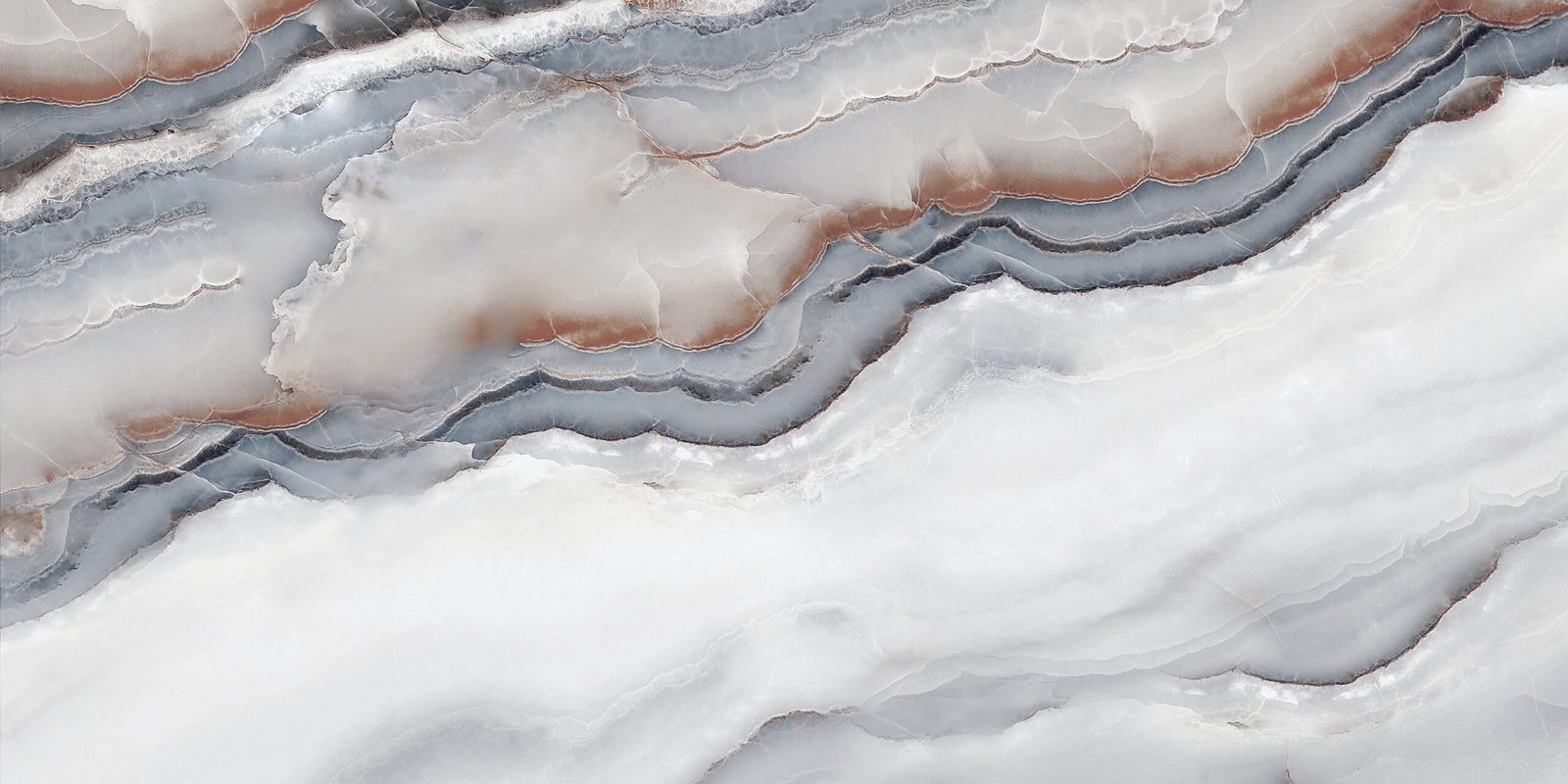 Onyx Avion Grey 600x1200mm Polished Porcelain Wall & Floor Tile - Image 2