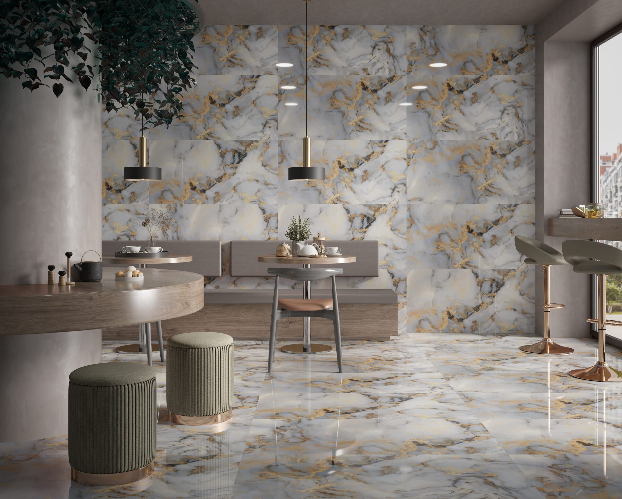 Exotica Blue 600x1200mm Polished Porcelain Wall & Floor Tile