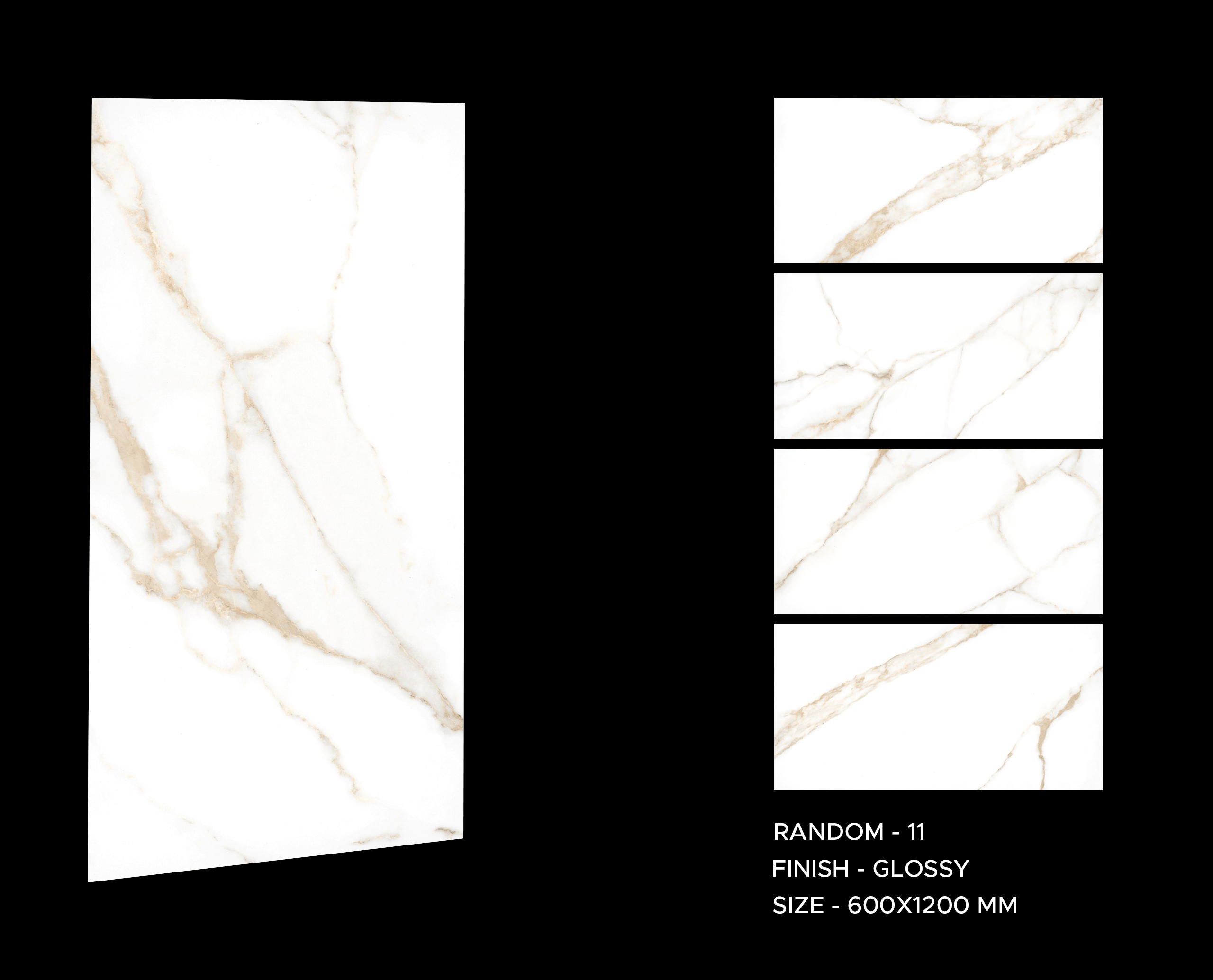 Armani Oro 600x1200mm Polished Porcelain Wall & Floor Tile - Image 7