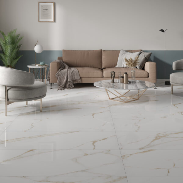 Armani Oro 600x1200mm Polished Porcelain Wall & Floor Tile