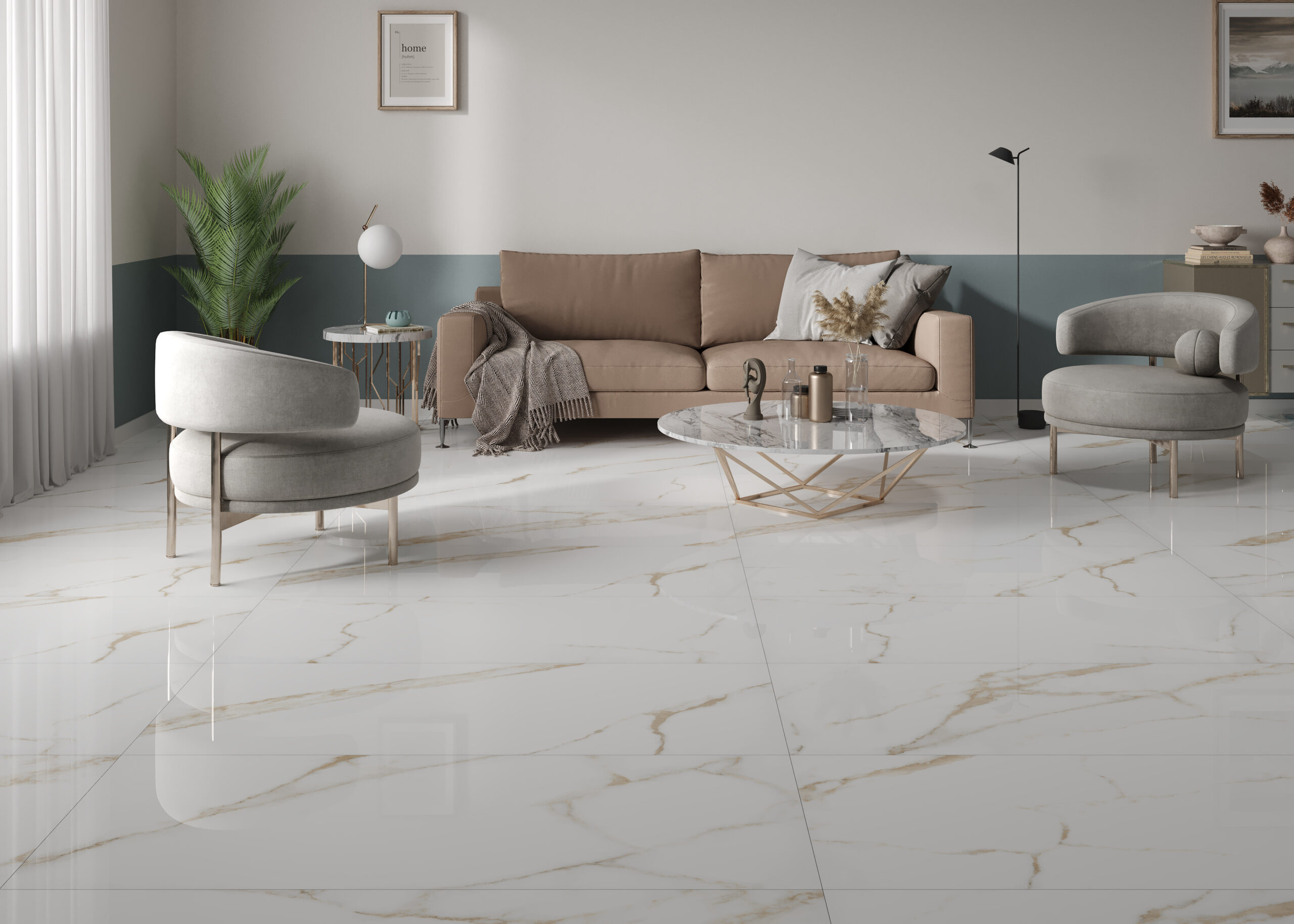Armani Oro 600x1200mm Polished Porcelain Wall & Floor Tile